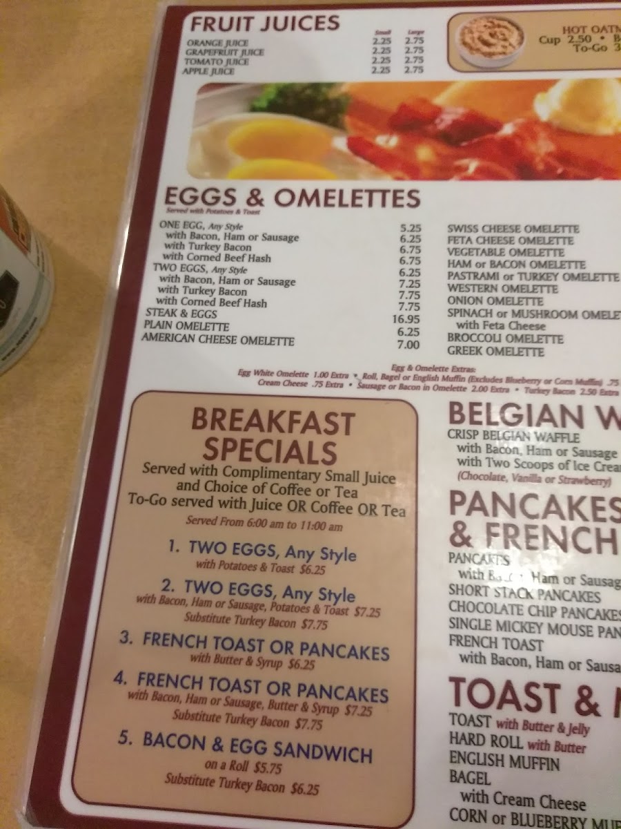 Island Coffee Shop Menu - Image 2